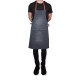 Tablier BBQ en coton denim gris